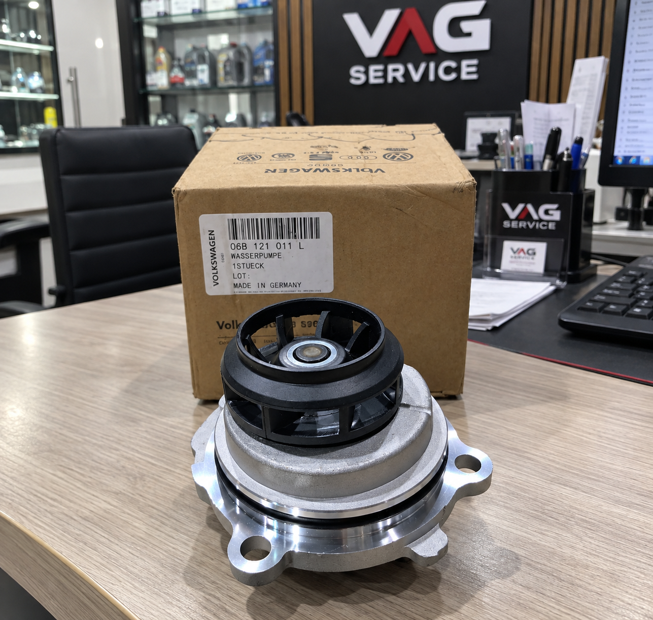 🔧 В наличии в VAG SERVICE Водяная помпа Volkswagen Original